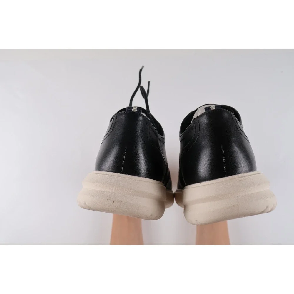 Cole Haan Grand+ Wingtip Oxford Black Ivory 10 Leather NEW